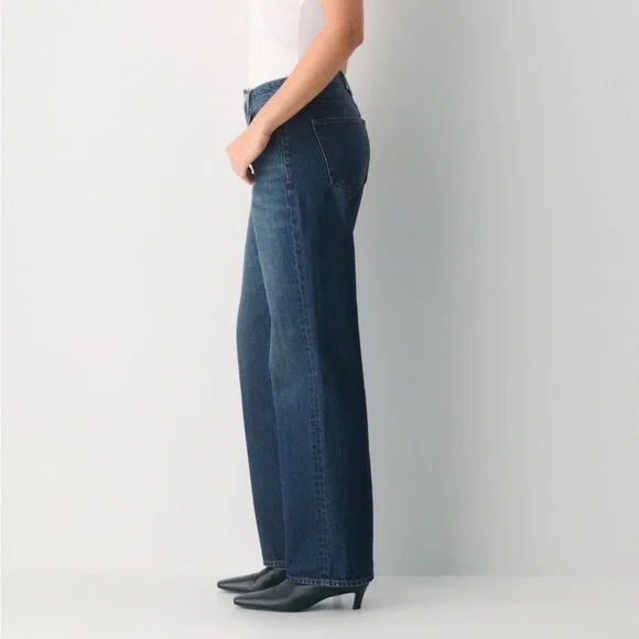 NWT Denim Forum Aritzia the Iggy Curve fit low rise Jeans - Picture 3 of 9